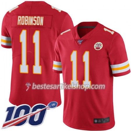 Herren Kansas City Chiefs Trikot Demarcus Robinson 11 Nike Röd 100th